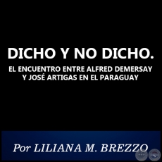 DICHO Y NO DICHO - Por LILIANA M. BREZZO - Año 2020